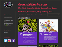 Tablet Screenshot of granadamarcha.com